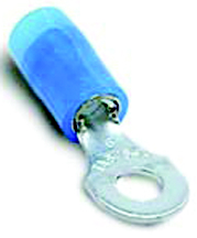TERMINAL RING INSULATED 12-10 WIRE 1/4 BOLT - Strain Relief